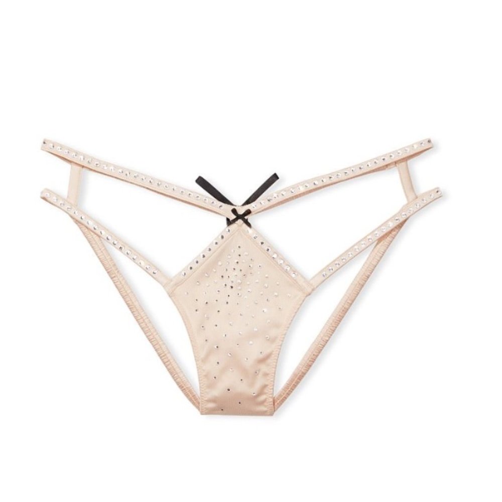 VS‎  DREAM ANGELS Strappy Satin Shine Cheekini Panty